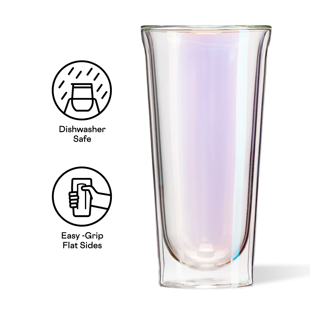 Prism Pint Glass Set (2)