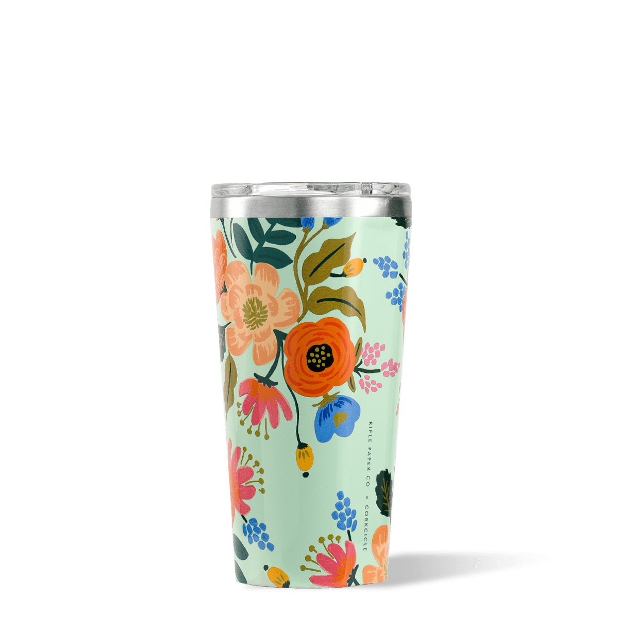 Lively Floral Rifle Paper Co. x Corkcicle 16oz Tumbler